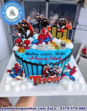 Bánh Kem Siêu Nhân 40